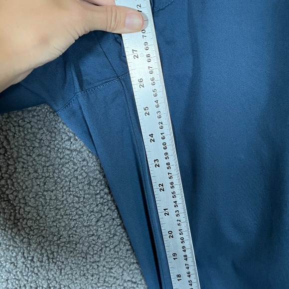 Pact Organic Cotton Casual Pants - Women's Size M - Blue - Picture 7 of 11